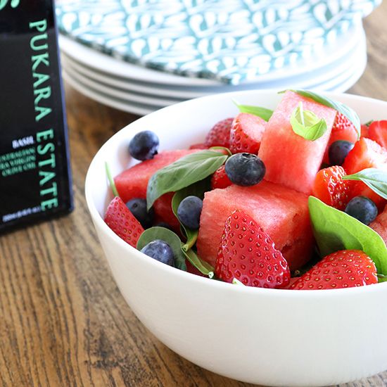 BASIL BERRY FRUIT SALAD