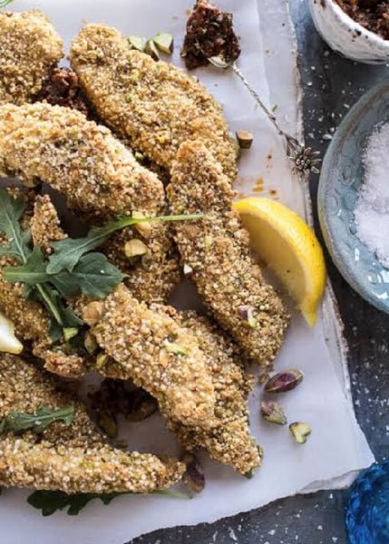 EGYPTIAN STYLE CRUSTED CHICKEN