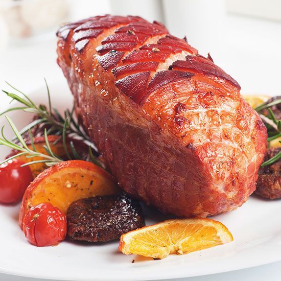 BALSAMIC GLAZED HAM