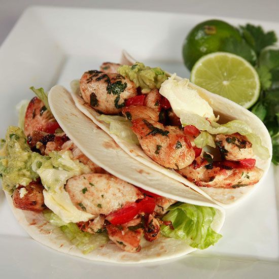 LIME CHICKEN TACOS