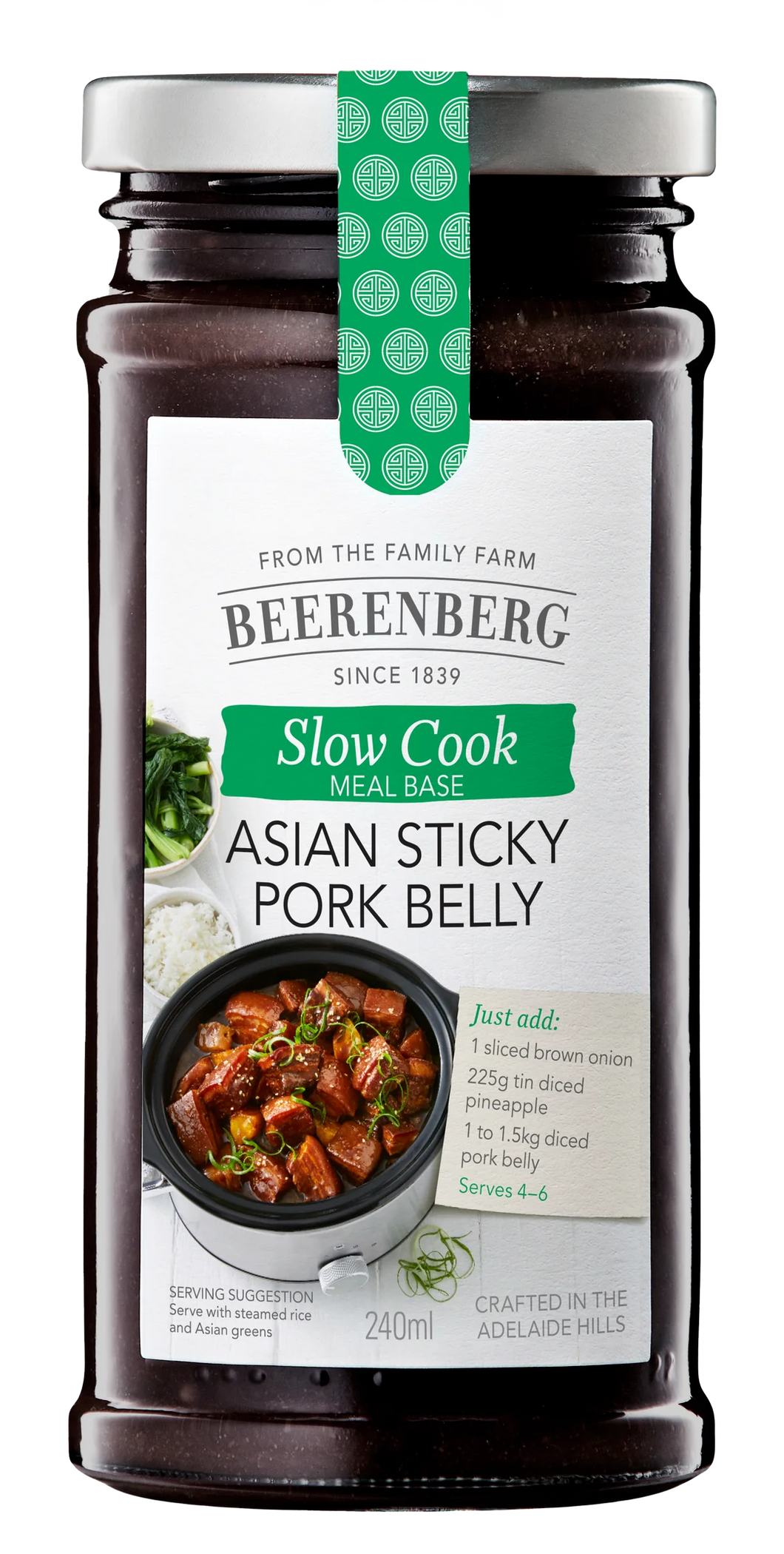 Beerenberg- SLOW COOKER ASIAN STICKY PORK BELLY